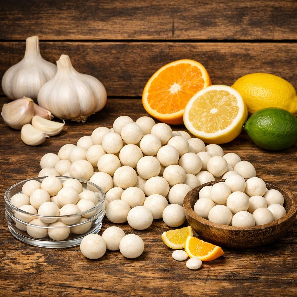 GARLIC & ACID FRUIT